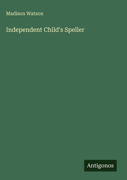Produktbild: Independent Child's Speller