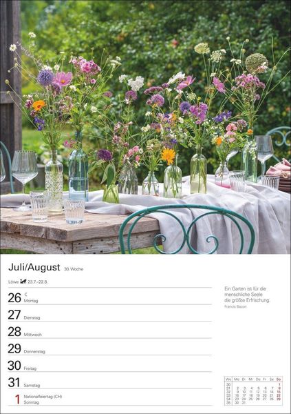 Produktbild: Blumenpracht Wochenplaner 2027 - 53 stimmungsvolle Fotografien