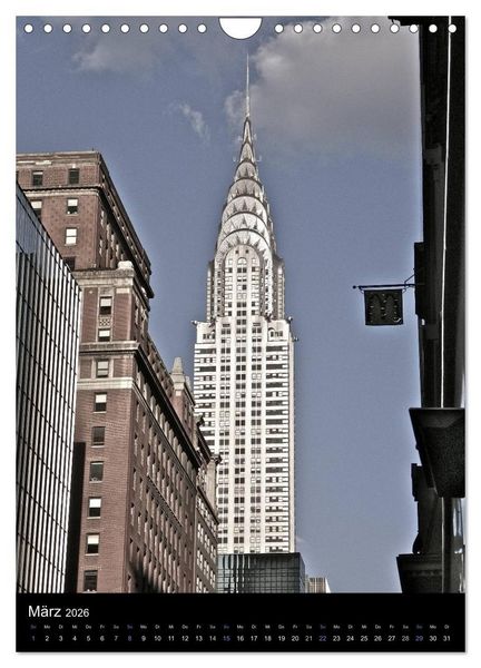 Produktbild: New York City 2026 &bull; Classic Views (Wandkalender 2026 DIN A4 hoch), CALVENDO Monatskalender