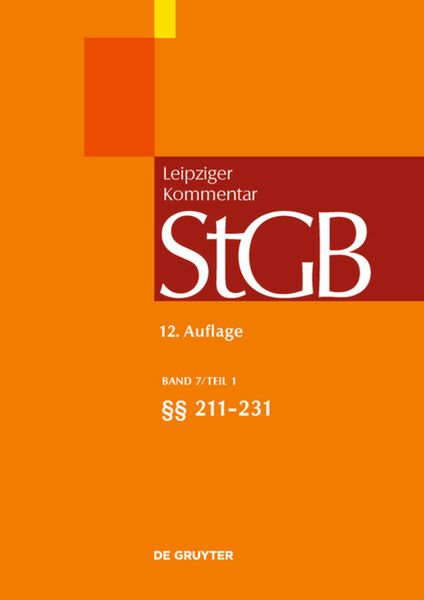Produktbild: &sect;&sect; 211-231