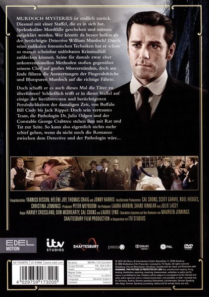 Murdoch Mysteries - Staffel 2  [4 DVDs]