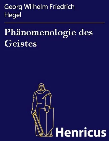 Produktbild: Ph&auml;nomenologie des Geistes