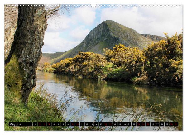 Produktbild: Welsh Landscapes (High Quality Premium Wall Calendar 2026 DIN A2 landscape),CALVENDO 12 Month Wall Calendar