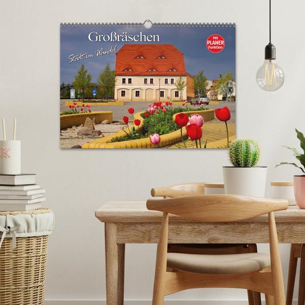 Produktbild: Gro&szlig;r&auml;schen - Stadt im Wandel (Wandkalender 2026 DIN A3 quer), CALVENDO Monatskalender