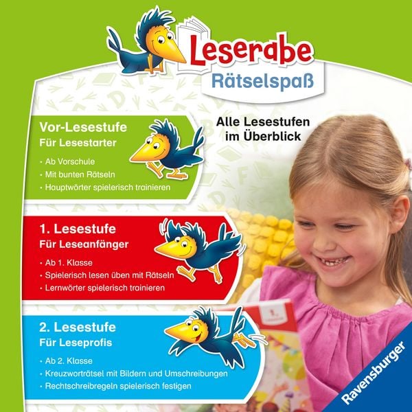Produktbild: Leserabe R&auml;tselspa&szlig; - Zauber-Malr&auml;tsel zum Lesenlernen: Bauernhof (Vor-Lesestufe)
