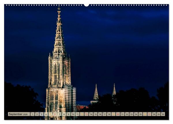 Produktbild: B&uuml;hne frei f&uuml;r Ulm an der Donau (hochwertiger Premium Wandkalender 2026 DIN A2 quer), Kunstdruck in Hochglanz