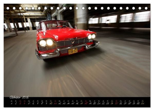 Produktbild: John Carpenter&acute;s Christine (Tischkalender 2026 DIN A5 quer), CALVENDO Monatskalender
