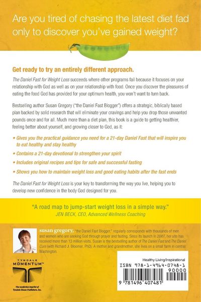 Produktbild: The Daniel Fast for Weight Loss