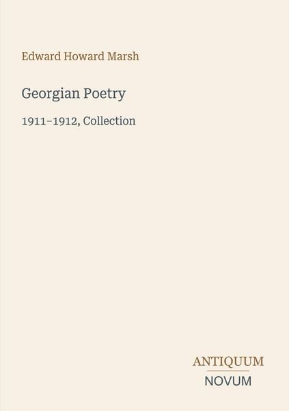Produktbild: Georgian Poetry