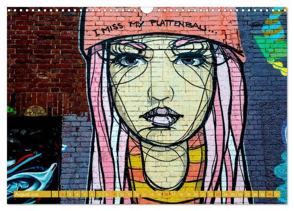 Produktbild: Street art K&ouml;ln Michael Jaster (Wandkalender 2026 DIN A3 quer), CALVENDO Monatskalender