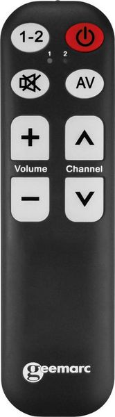 Produktbild: Geemarc TV-5 Universal Fernbedienung Schwarz