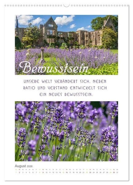 Produktbild: Quellen der Inspiration (hochwertiger Premium Wandkalender 2026 DIN A2 hoch), Kunstdruck in Hochglanz