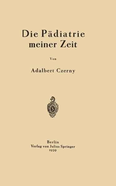 Produktbild: Die P&auml;diatrie meiner Zeit