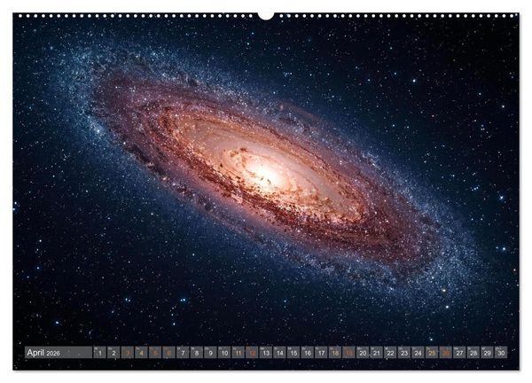 Produktbild: Fantastische Sternenwelten (hochwertiger Premium Wandkalender 2026 DIN A2 quer), Kunstdruck in Hochglanz