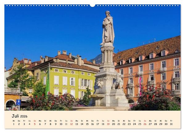 Produktbild: S&uuml;dtirol - Zwischen Ortler und Dolomiten (hochwertiger Premium Wandkalender 2026 DIN A2 quer), Kunstdruck in Hochglanz