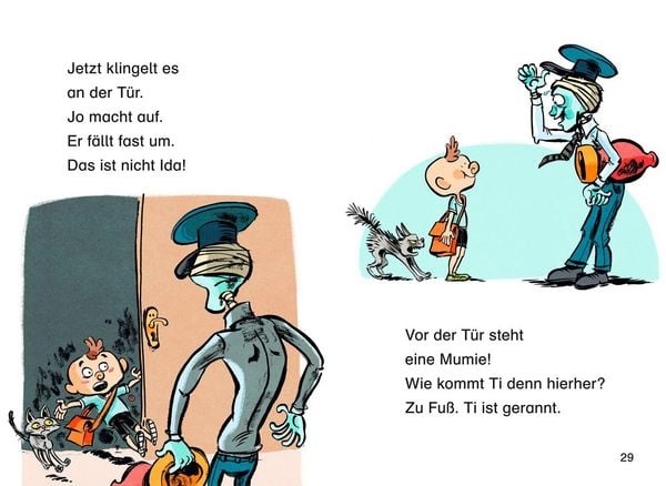 Produktbild: Duden Leseprofi &ndash; Eine Mumie geht zur Schule, 1. Klasse