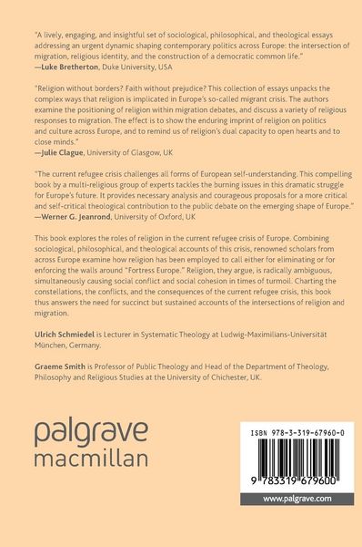 Produktbild: Religion in the European Refugee Crisis