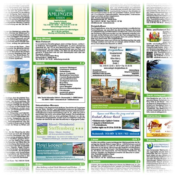 Produktbild: Mittelmosel, Bernkastel-Kues - Traben-Trarbach - Kröv 1 : 25 000