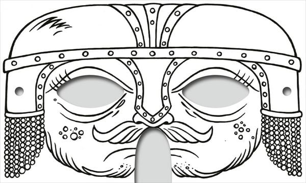 Produktbild: Abenteuer-Masken zum Ausmalen