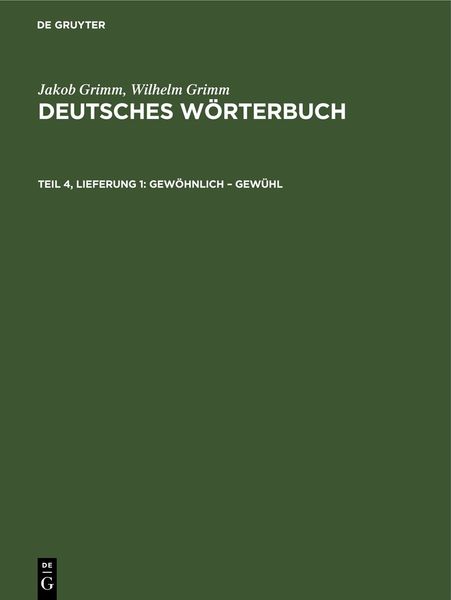 Produktbild: Gew&ouml;hnlich &ndash; Gew&uuml;hl