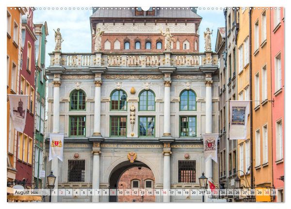 Produktbild: Polnische Dreistadt - Danzig, Gdingen und Seebad Sopot (hochwertiger Premium Wandkalender 2026 DIN A2 quer), Kunstdruck in Hochglanz