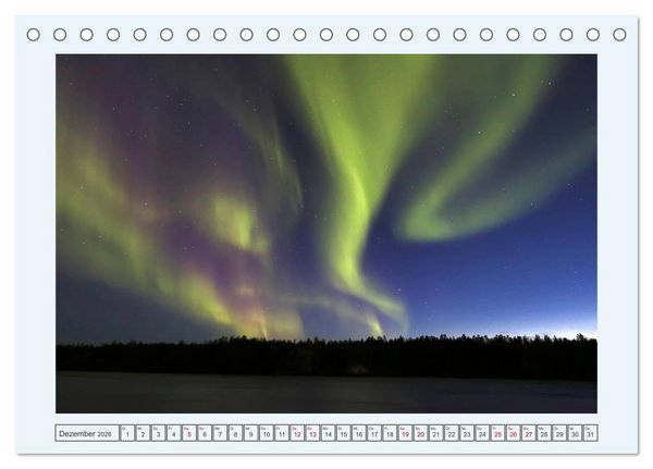 Produktbild: Faszination Finnland (Tischkalender 2026 DIN A5 quer), CALVENDO Monatskalender