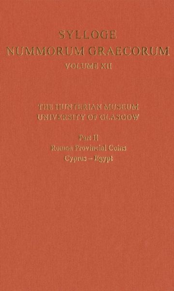Produktbild: XII. the Hunterian Museum, University of Glasgow