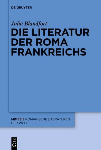 Produktbild: Die Literatur der Roma Frankreichs