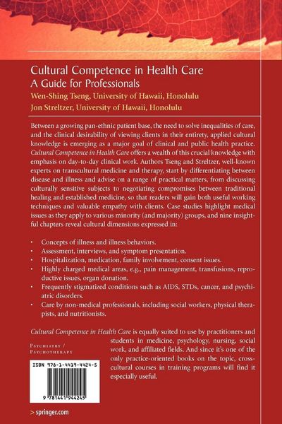 Produktbild: Cultural Competence in Health Care