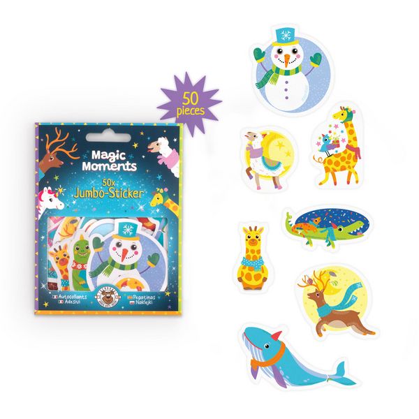 Produktbild: MAGIC MOMENTS Jumbo-Sticker-Set 50tlg