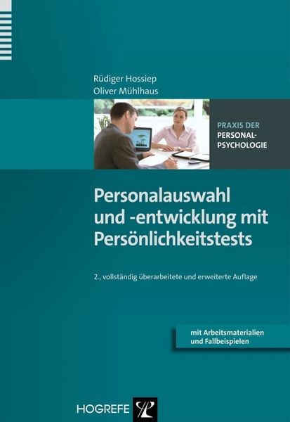 Produktbild: Personalauswahl und -entwicklung mit Pers&ouml;nlichkeitstests