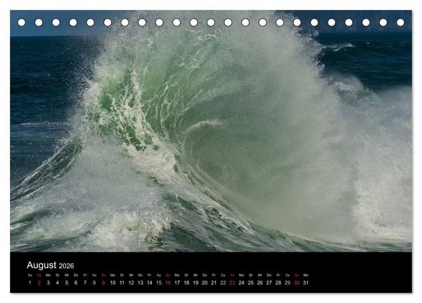 Produktbild: Die Oregon-K&uuml;ste (Tischkalender 2026 DIN A5 quer), CALVENDO Monatskalender