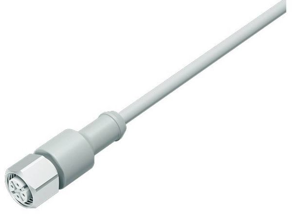 Produktbild: binder 77 3730 0000 40404-0500 Sensor-/Aktor-Steckverbinder, konfektioniert M12 Kupplung, gerade 1 St.