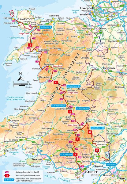 Produktbild: Cycling Lon Las Cymru