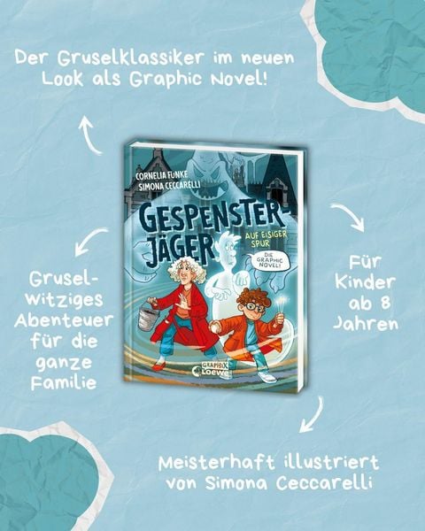Produktbild: Gespensterj&auml;ger auf eisiger Spur (Band 1) - Die Graphic Novel