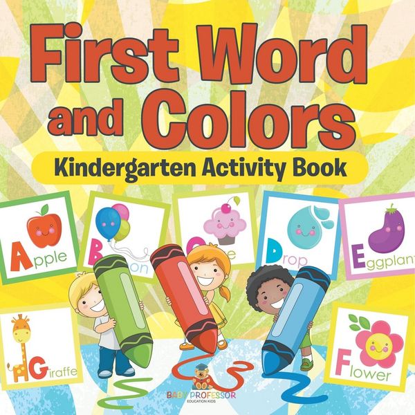 Produktbild: First Words and Colors Kindergarten Activity Book