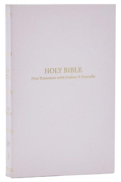 Produktbild: KJV Holy Bible: Pocket New Testament with Psalms and Proverbs, White Softcover, Red Letter, Comfort Print: King James Version