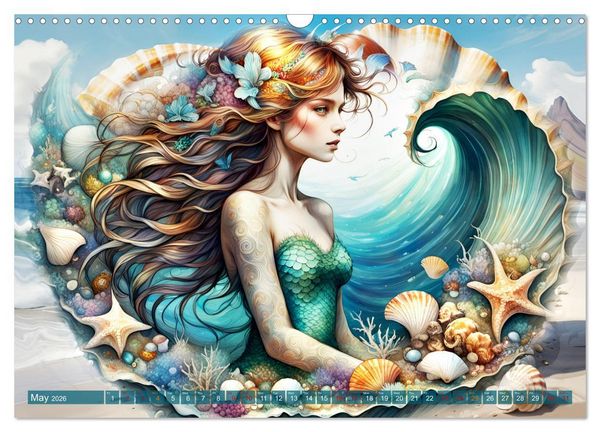 Produktbild: Conch queens (Wall Calendar 2026 DIN A3 landscape), CALVENDO 12 Month Wall Calendar