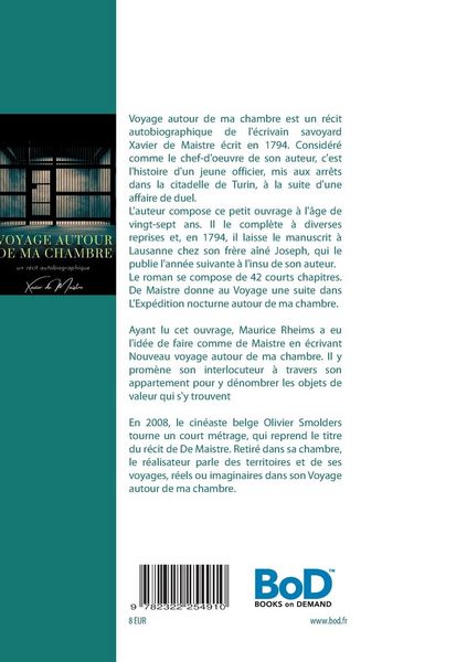 Produktbild: Voyage autour de ma chambre