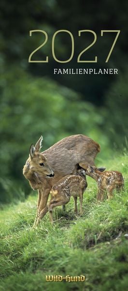 Produktbild: WILD UND HUND Edition: Familienplaner Kalender 2027