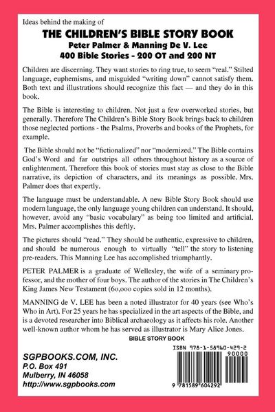 Produktbild: Children's Bible Story Book - Four Color Illustration Edition