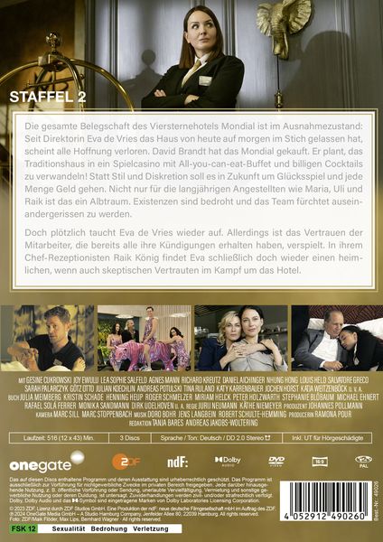 Produktbild: Hotel Mondial - Staffel 2 [3 DVDs]