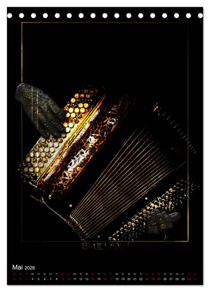 Produktbild: Jazz Ewig (Tischkalender 2026 DIN A5 hoch), CALVENDO Monatskalender