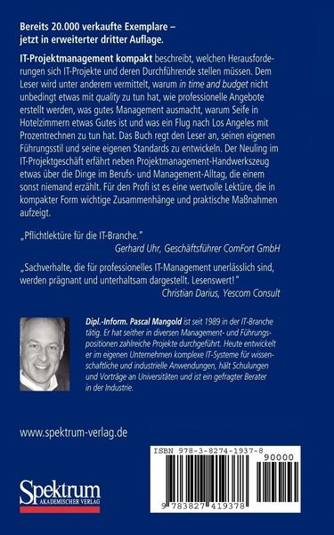 Produktbild: IT-Projektmanagement kompakt