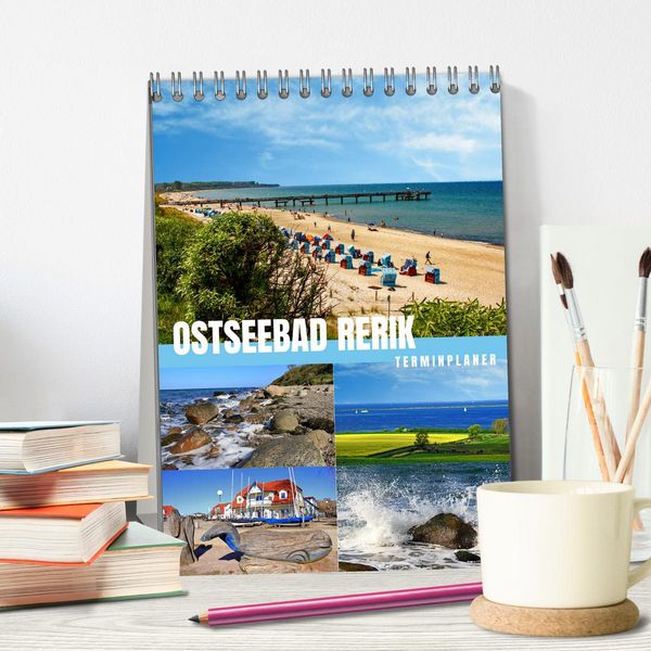 Produktbild: Ostseebad Rerik - Terminplaner (Tischkalender 2026 DIN A5 hoch), CALVENDO Monatskalender