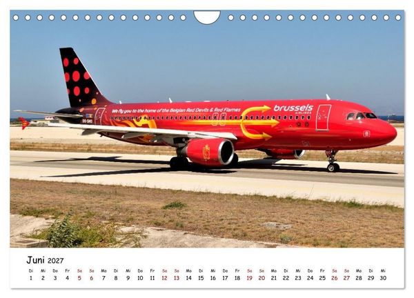 Produktbild: Faszination Luftfahrt Vielfalt zwischen Himmel und Vorfeld (Wandkalender 2027 DIN A4 quer), CALVENDO Monatskalender