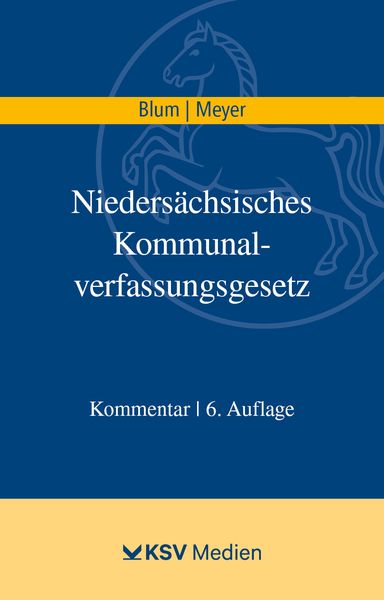 Produktbild: Nieders&auml;chsisches Kommunalverfassungsgesetz (NKomVG)
