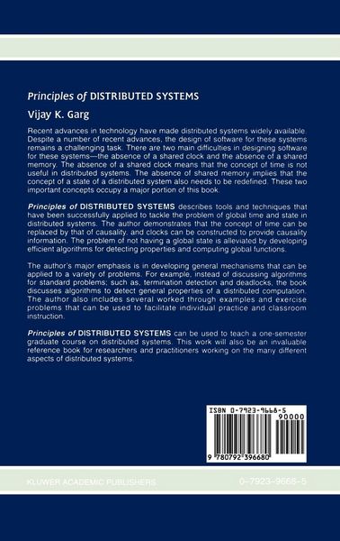 Produktbild: Principles of Distributed Systems