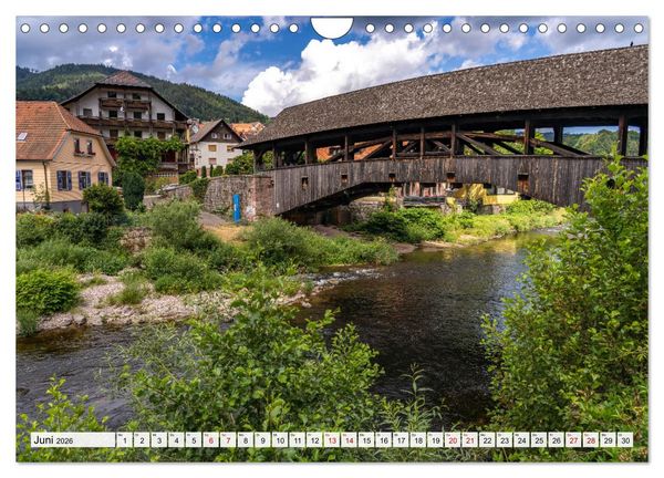 Produktbild: Schwarzwald - Das Murgtal (Wandkalender 2026 DIN A4 quer), CALVENDO Monatskalender