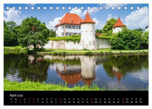 Produktbild: Unser Bayern (Tischkalender 2026 DIN A5 quer), CALVENDO Monatskalender